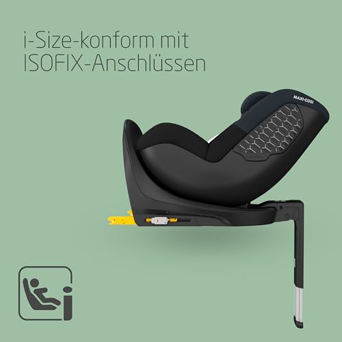 Maxi-Cosi Mica 360 S, 360° drehbarer i-Size Autositz, Baby & Kleinkind, 3 Monate–4 Jahre, Black