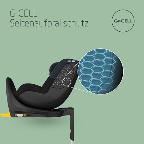 Maxi-Cosi Mica 360 S, 360° drehbarer i-Size Autositz, Baby & Kleinkind, 3 Monate–4 Jahre, Black