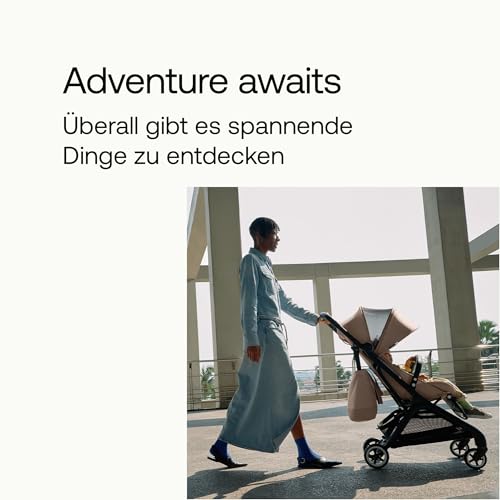 Bugaboo Butterfly, Ultrakompakter Reise-Kinderwagen, Einhändig Faltbar, Black