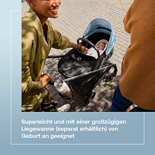 Bugaboo Dragonfly City-Kinderwagen, Kompakt, Einhändig Faltbar, Black