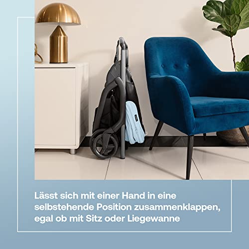 Bugaboo Dragonfly City-Kinderwagen, Kompakt, Einhändig Faltbar, Black