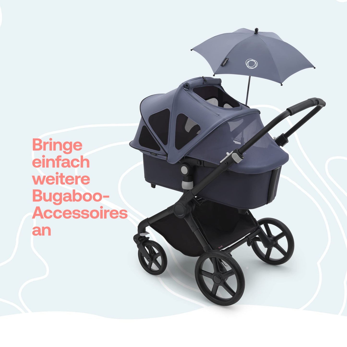 Bugaboo Fox Cub Kinderwagen, Geländetauglich, Faltbar, Desert Beige