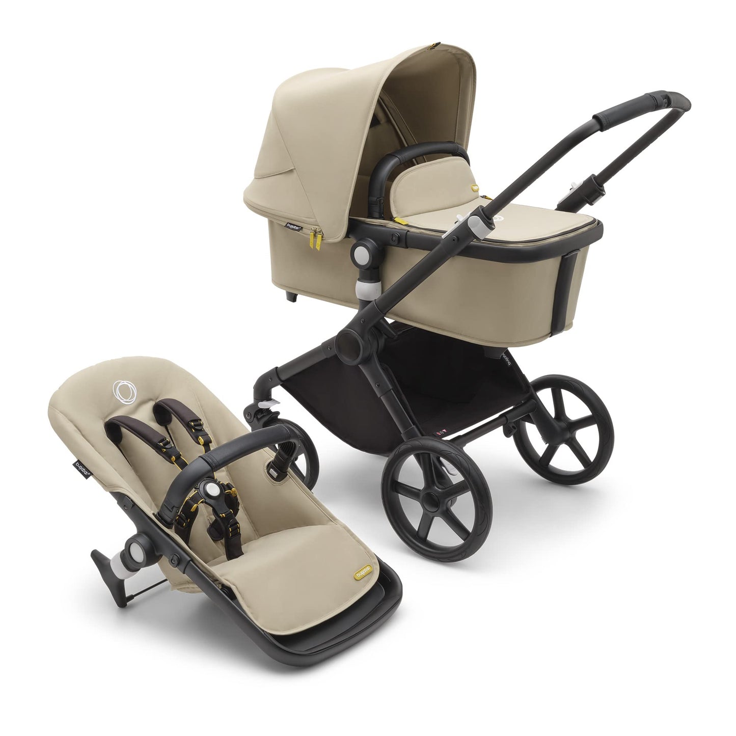 Bugaboo Fox Cub Kinderwagen, Geländetauglich, Faltbar, Desert Beige