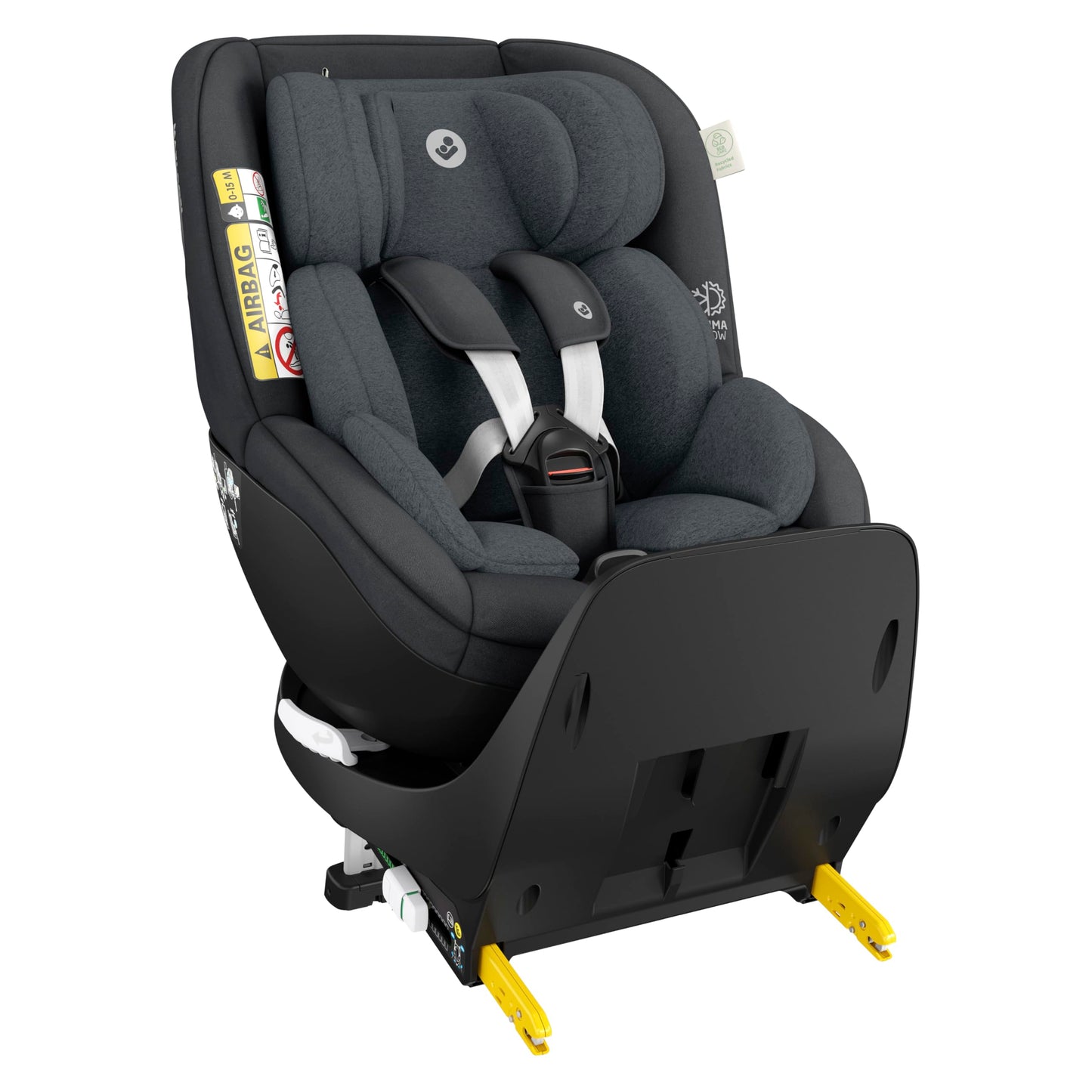 Maxi-Cosi Mica Pro Eco i-Size, 360° Kindersitz, ISOFIX, 0-4 Jahre, Graphite