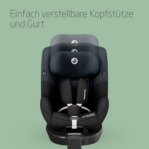 Maxi-Cosi Mica 360 S, 360° drehbarer i-Size Autositz, Baby & Kleinkind, 3 Monate–4 Jahre, Black