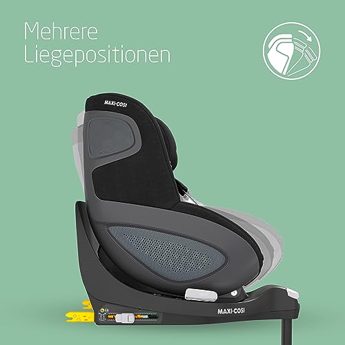 Maxi-Cosi FamilyFix 360 i-Size Basis, Pebble 360 & Pearl 360 Bundle, 0-4 Jahre, Black