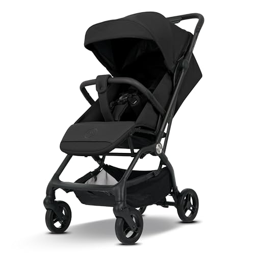 my junior Buggy PICO³, bis 22kg, Einhand AutoFold, Ergonomische Liegeposition, UV50+ Sonnenverdeck, Handgepäckmaß, Black Night
