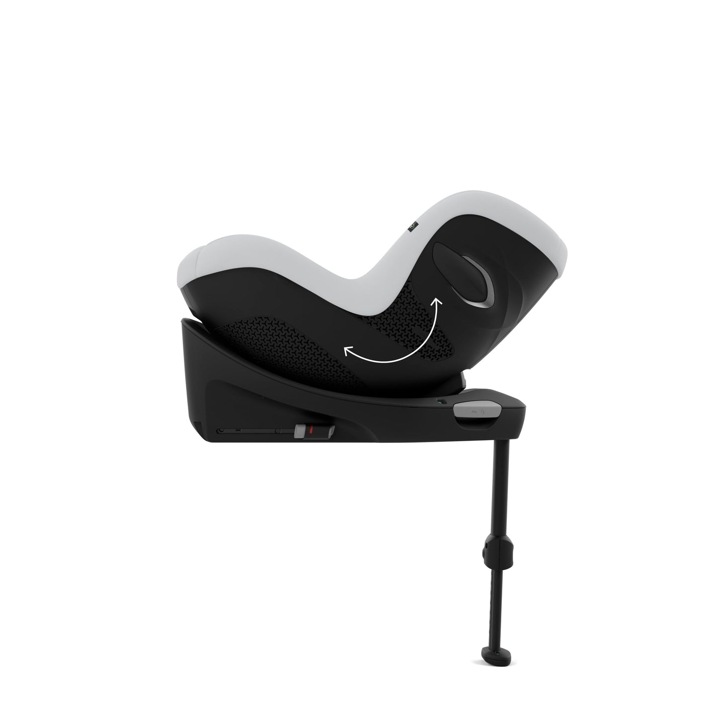 CYBEX Gold Sirona Gi i-Size, Kinder-Autositz inkl. Base, 3 Monate-4 Jahre, Fog Grey