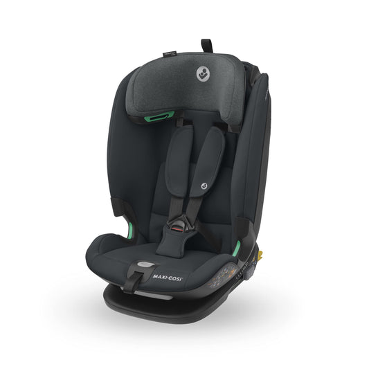 Maxi-Cosi Titan Plus i-Size, Mitwachsender Kinderautositz, 15 Monate-12 Jahre, Graphite