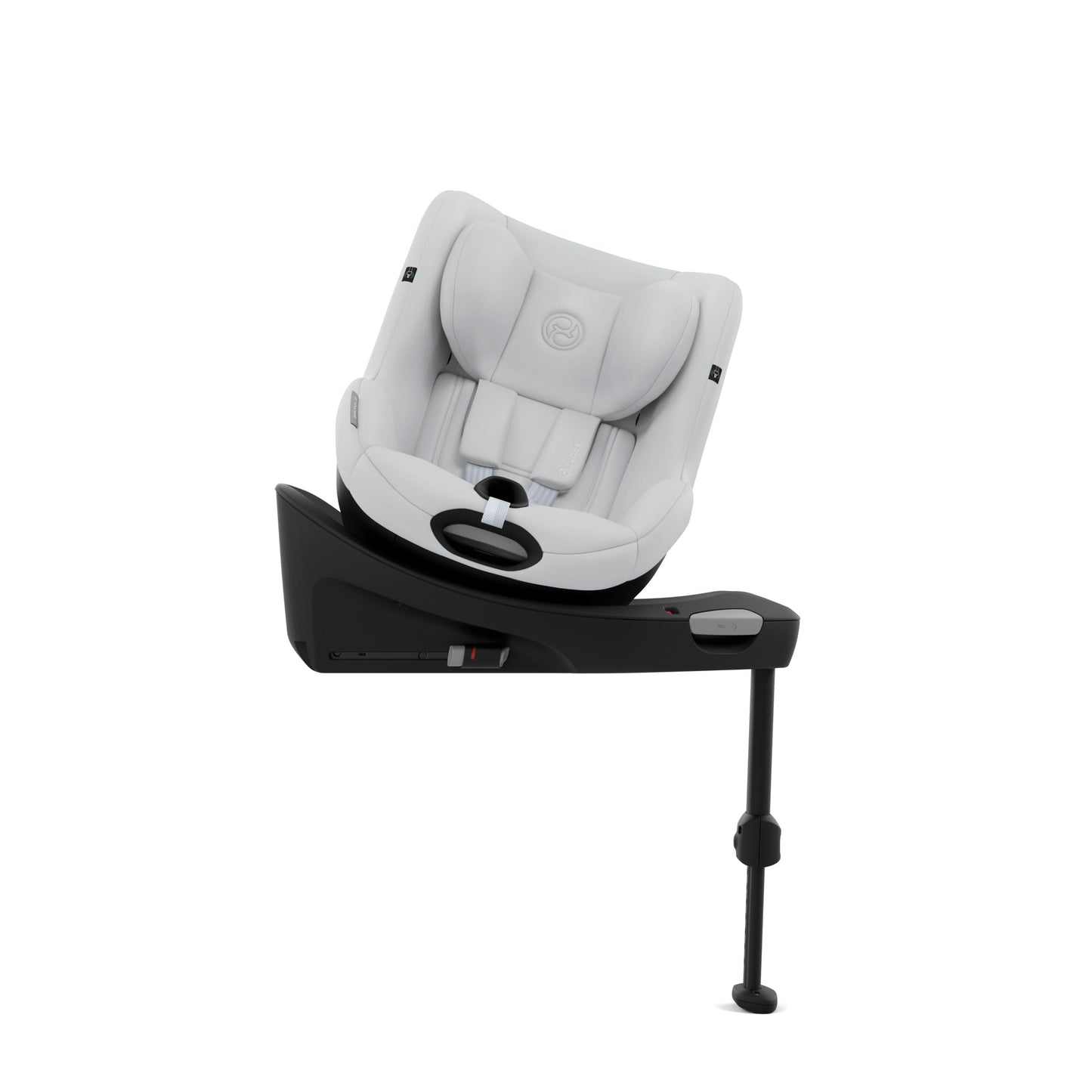 CYBEX Gold Sirona Gi i-Size, Kinder-Autositz inkl. Base, 3 Monate-4 Jahre, Fog Grey