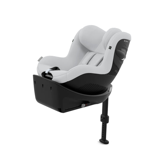 CYBEX Gold Sirona Gi i-Size, Kinder-Autositz inkl. Base, 3 Monate-4 Jahre, Fog Grey