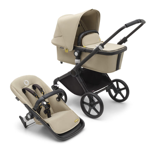 Bugaboo Fox Cub Kinderwagen, Geländetauglich, Faltbar, Desert Beige